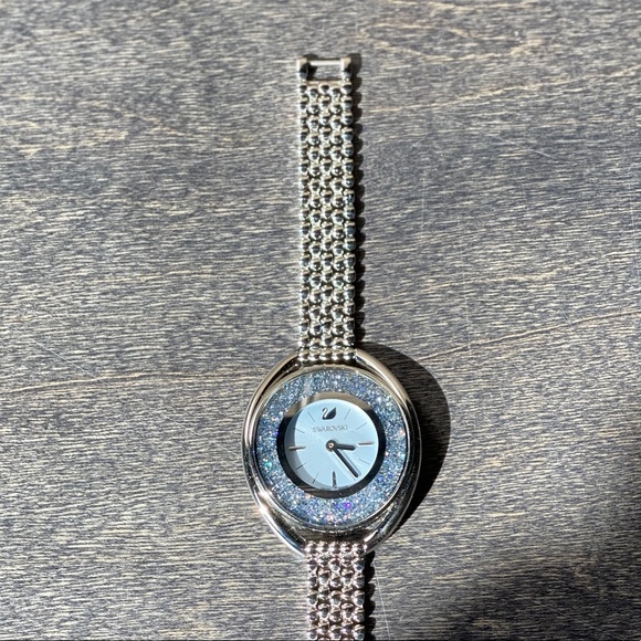 Swarovski Crystal Stainless Steel Silver Watch - Picture 2 of 14